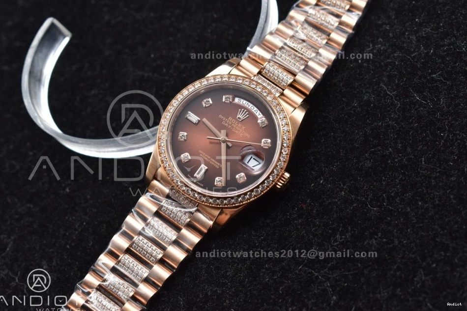 RG Bracelet A2836 DayDate 36 V2 Version Best BPF On President 0327